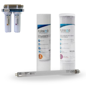 Kit de mantenimiento Purikor 3 etapas.